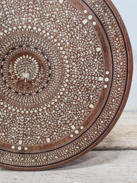 An Early 20th Century Indian Inlaid Elephant Table