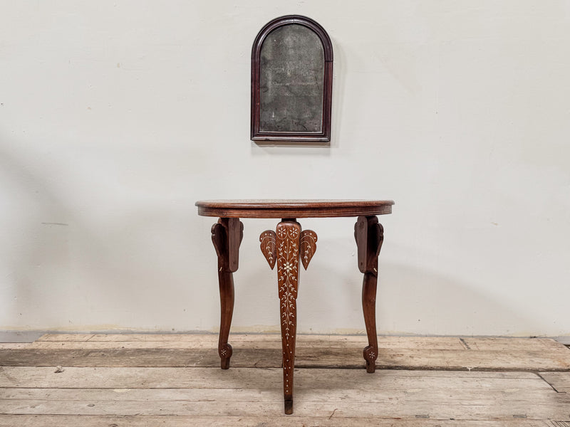 An Early 20th Century Indian Inlaid Elephant Table