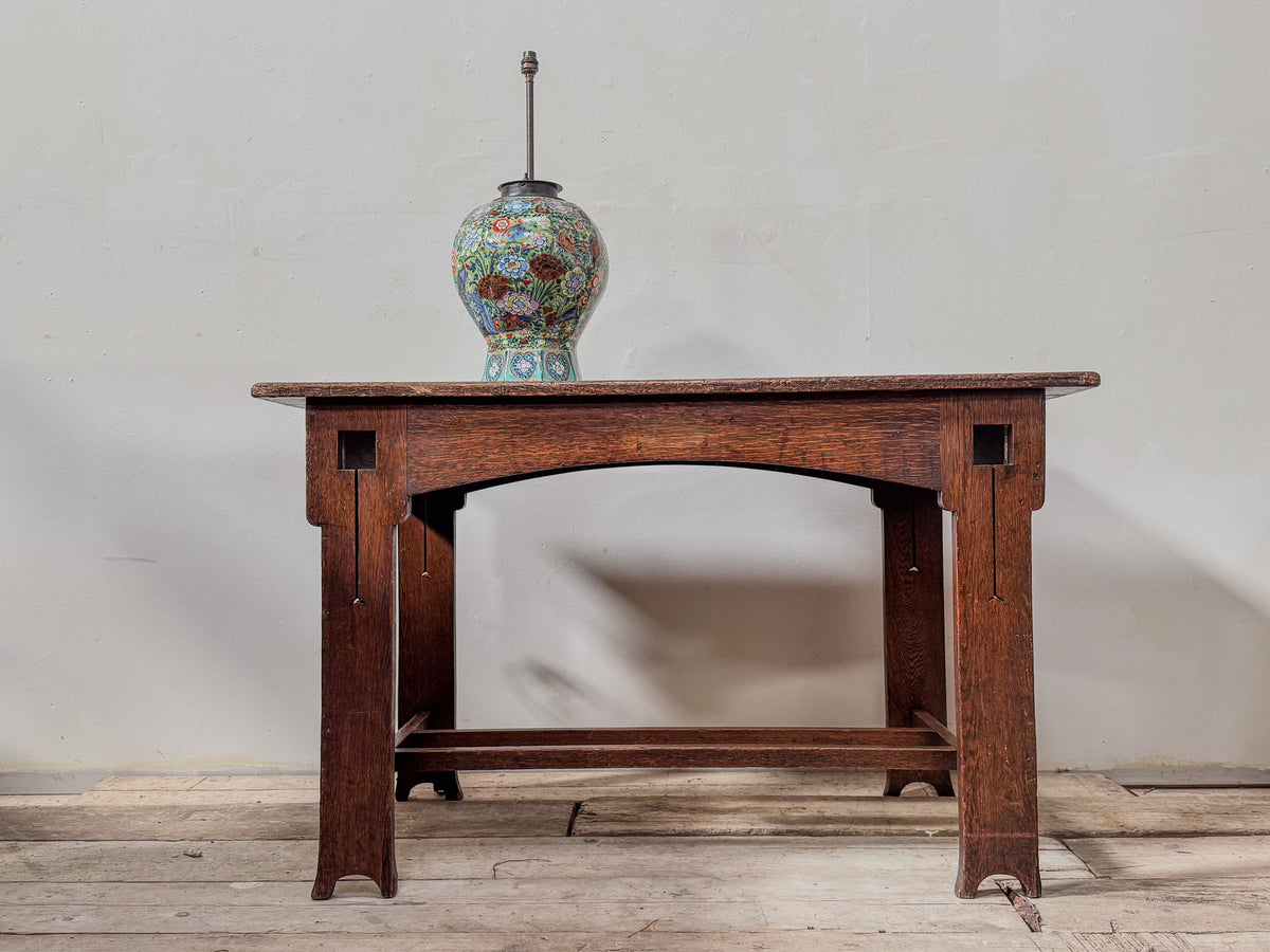 An Arts & Crafts Oak Table