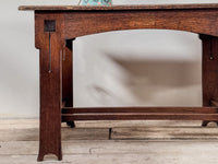 An Arts & Crafts Oak Table