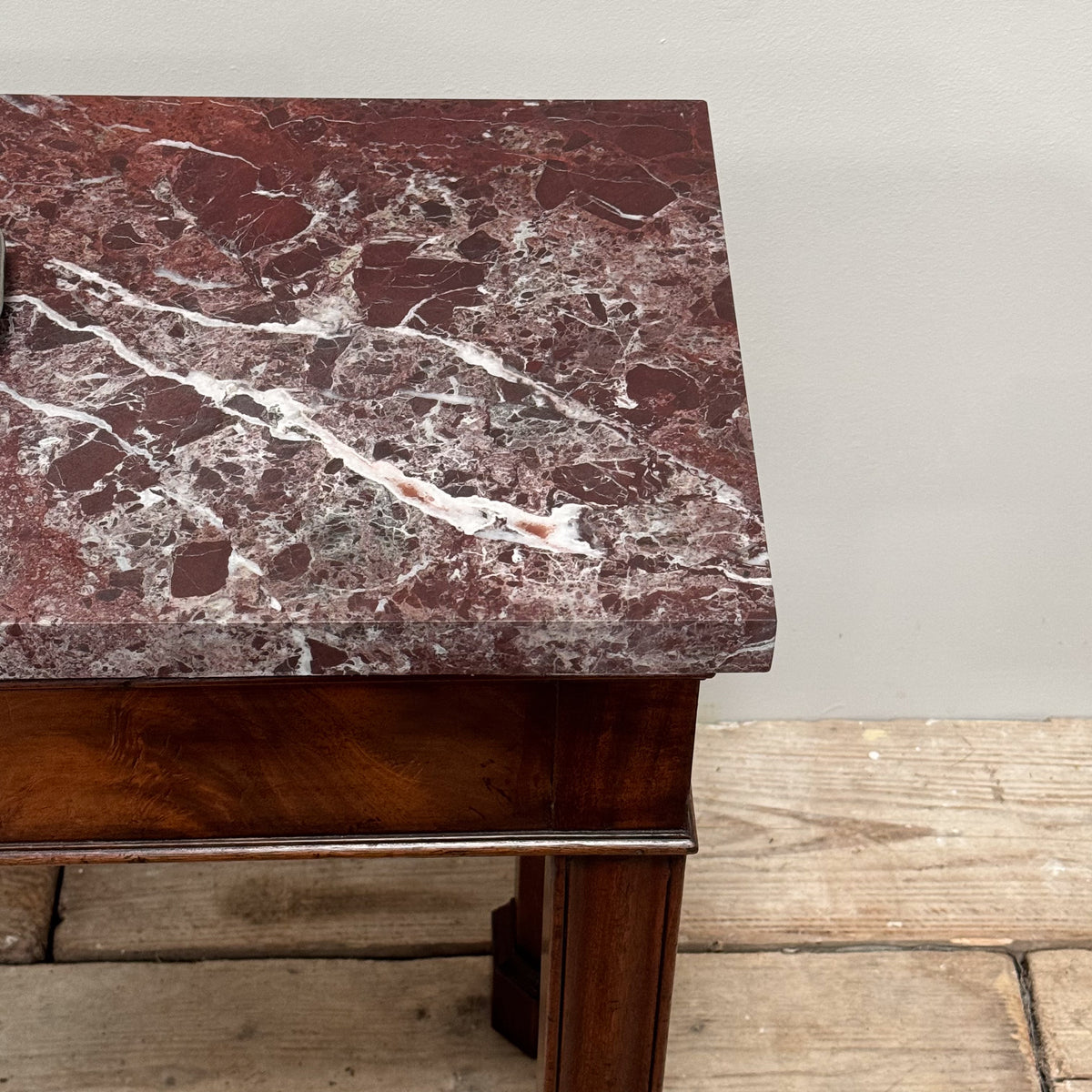 A Chippendale Period Mahogany Side Table
