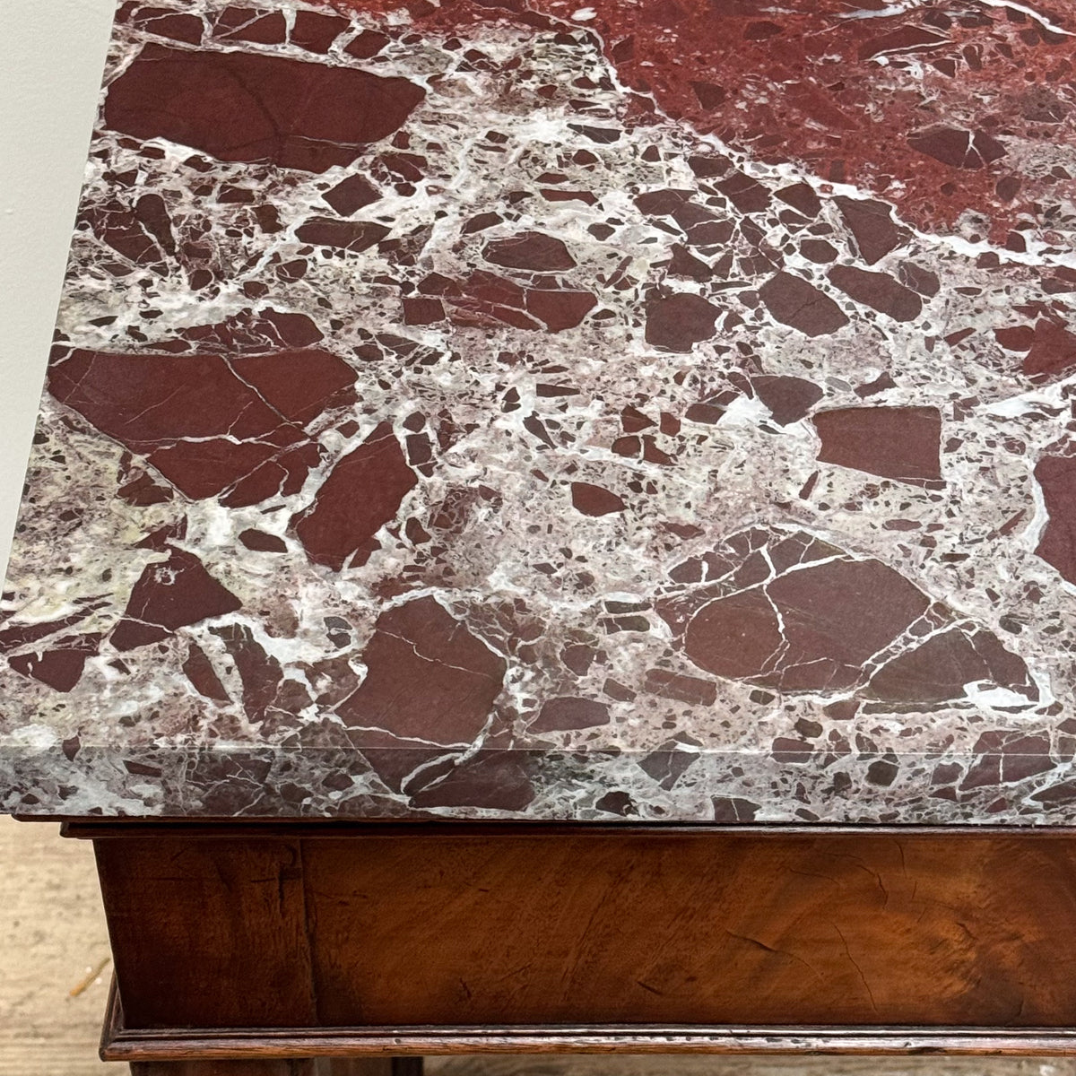 A Chippendale Period Mahogany Side Table