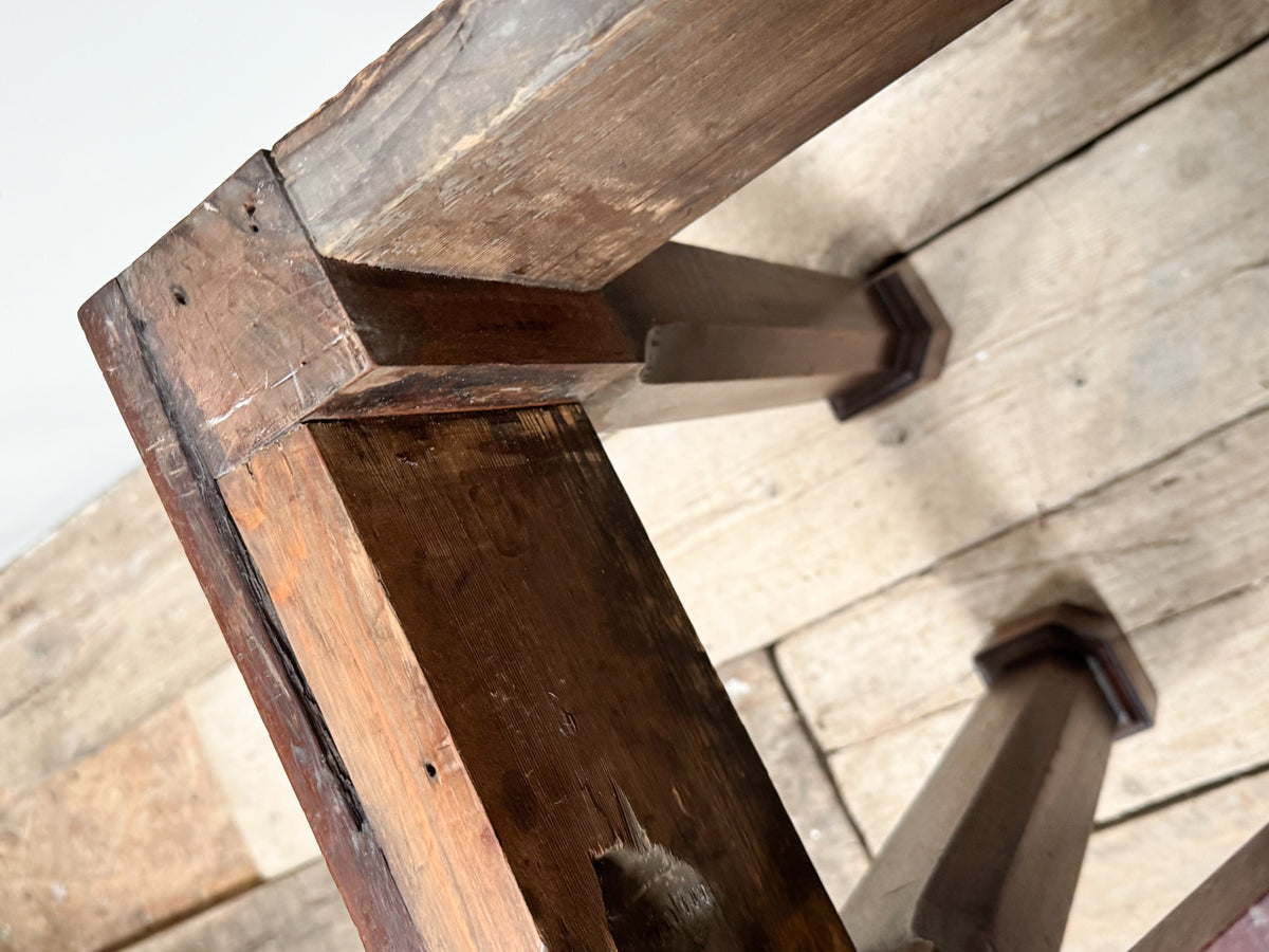 A Chippendale Period Mahogany Side Table