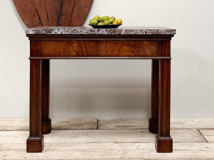 A Chippendale Period Mahogany Side Table