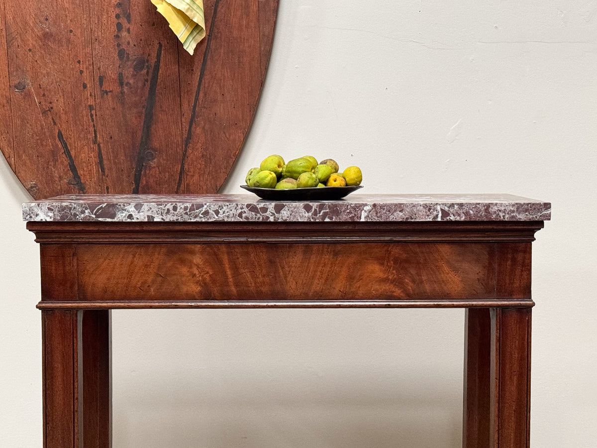 A Chippendale Period Mahogany Side Table