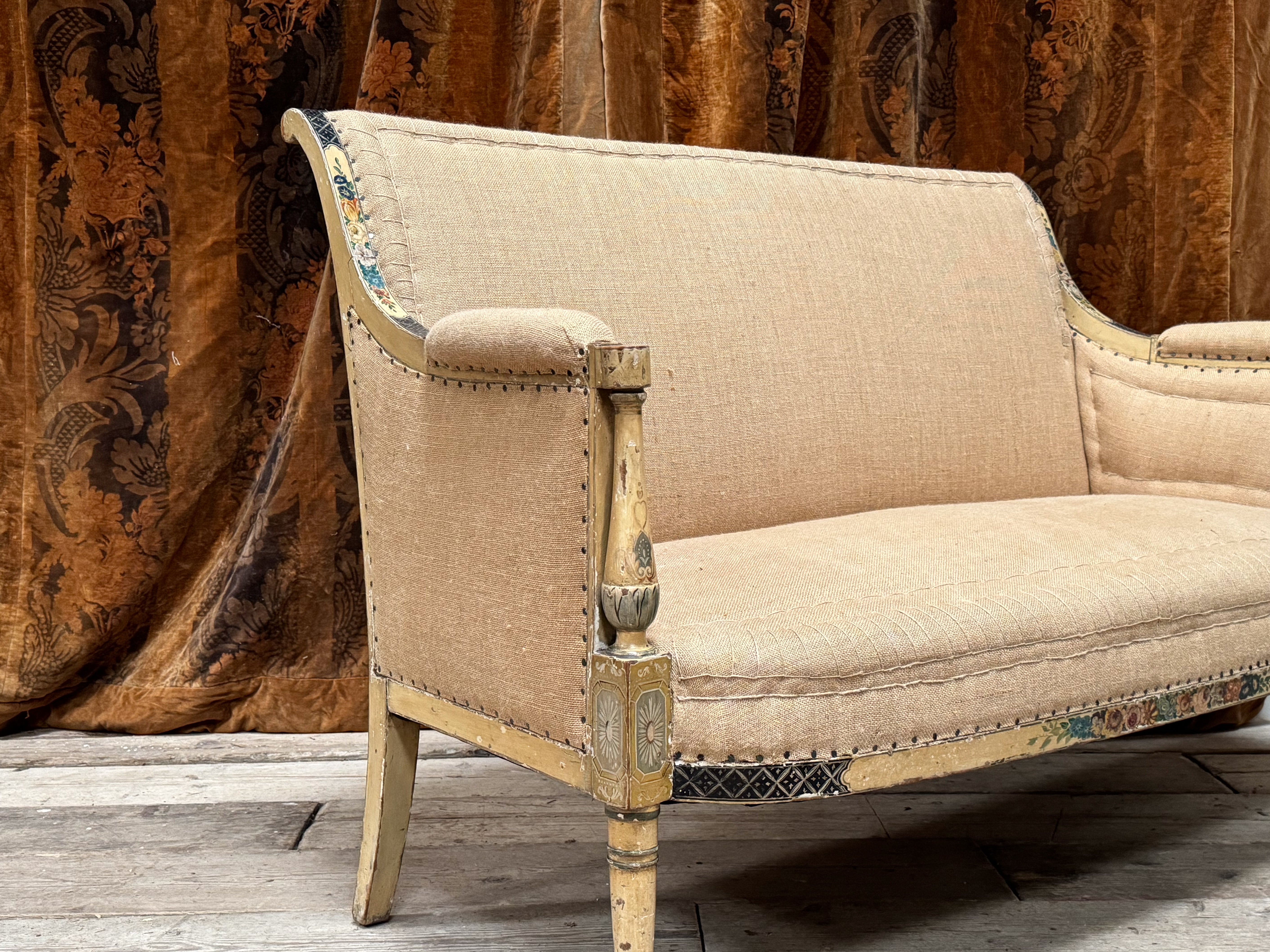A 19th Century Painted Sofa – Rebecca Christie Miller