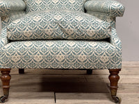 A Late 19th Century Howard & Sons 'Willoughby' Armchair