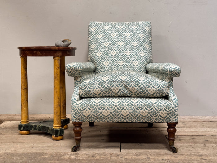 A Late 19th Century Howard & Sons 'Willoughby' Armchair