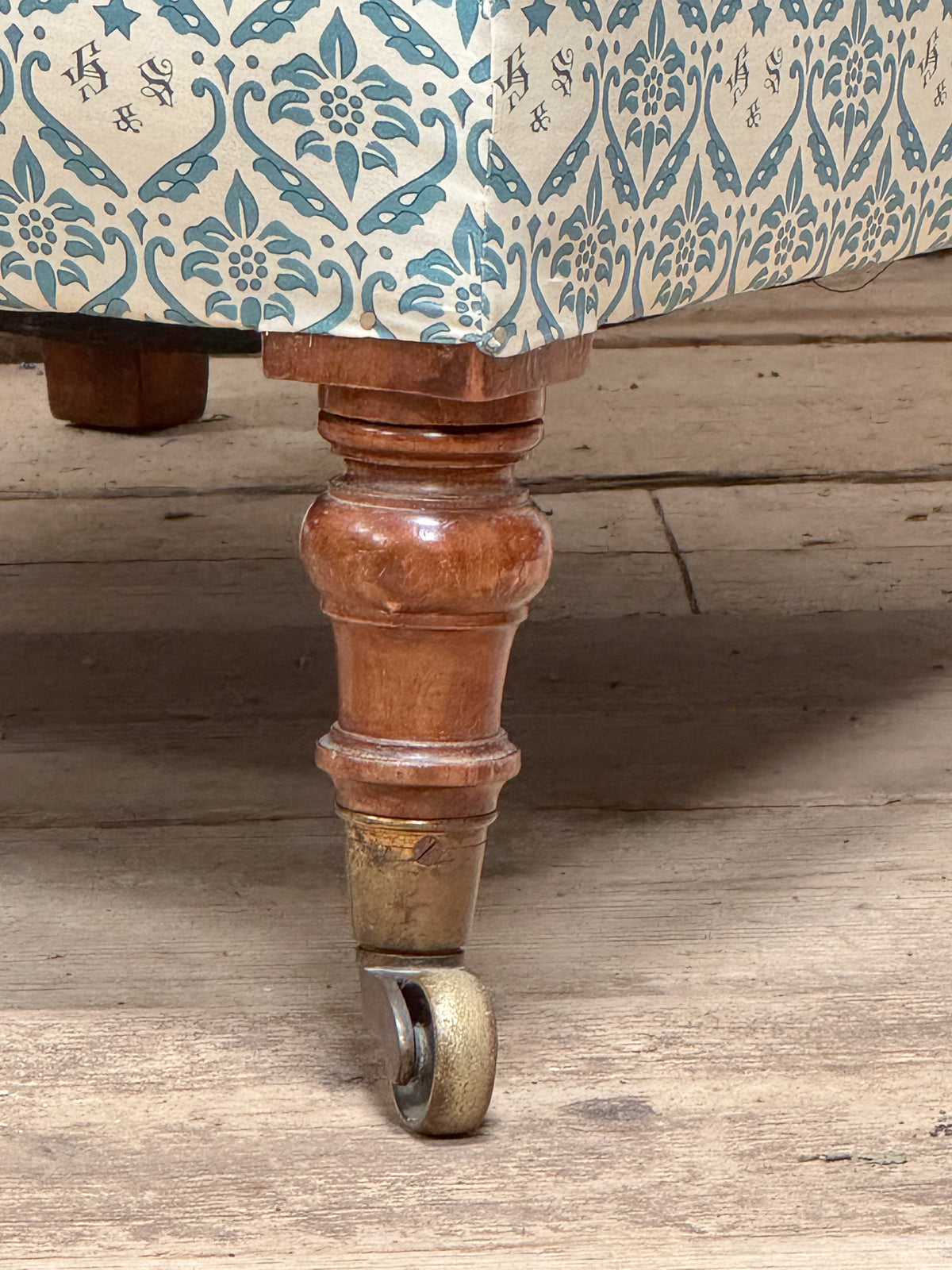 A Late 19th Century Howard & Sons 'Willoughby' Armchair