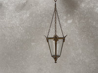 A Late 19th Century Gilt Brass Lantern