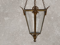 A Late 19th Century Gilt Brass Lantern